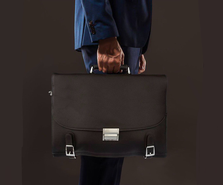 کیف اداری چرم مشهد مدل A0137