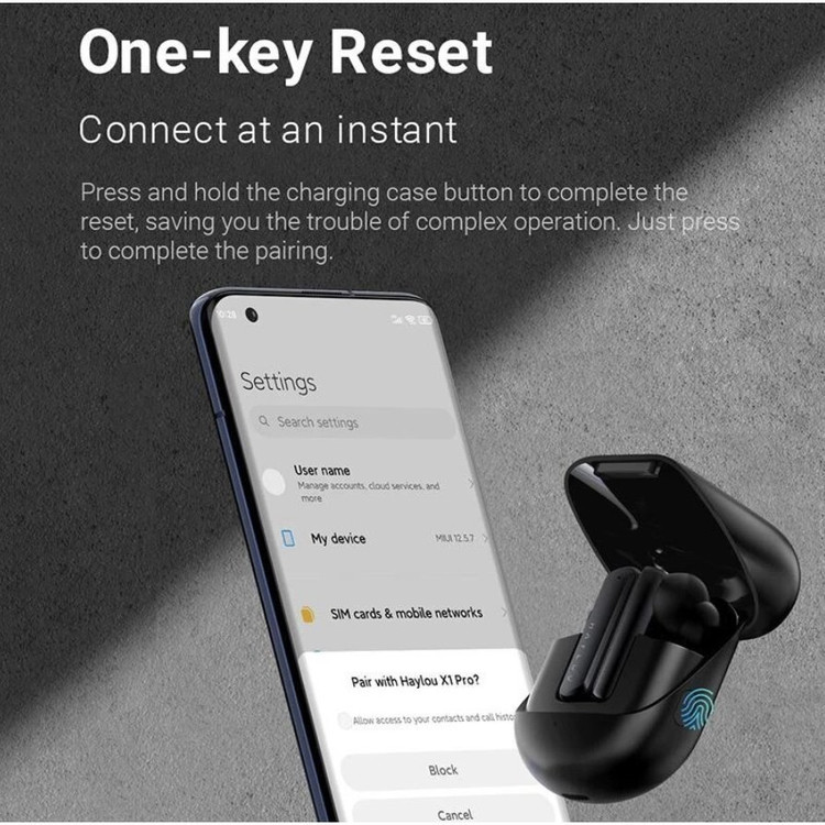 هندزفری بی سیم هایلو مدل X1 pro