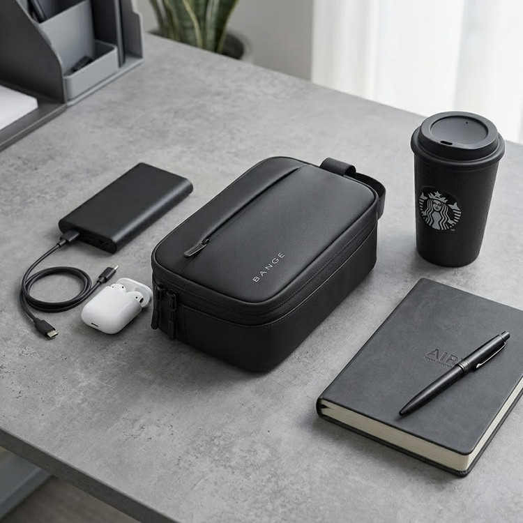 کیف دستی بنج مدل مردانه دارای پورت Type C و USB